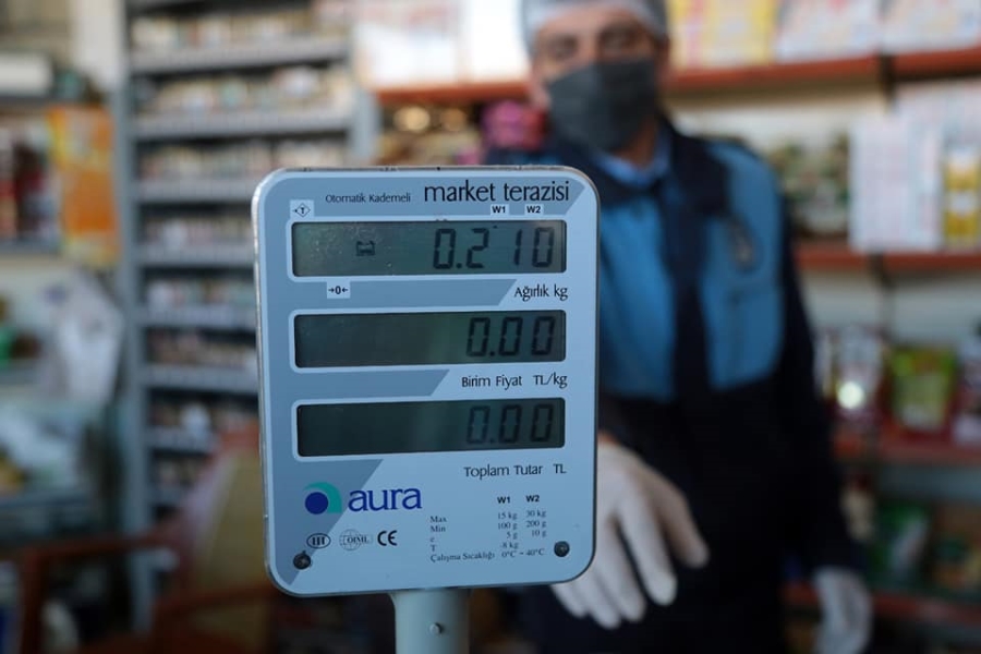 Aksaray Zabıtası'ndan fırınlarda denetim