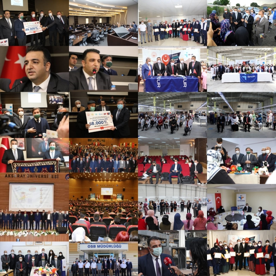 Aksaray'da 2020 Yılında 5.320 Kişi işe yerleşti...
