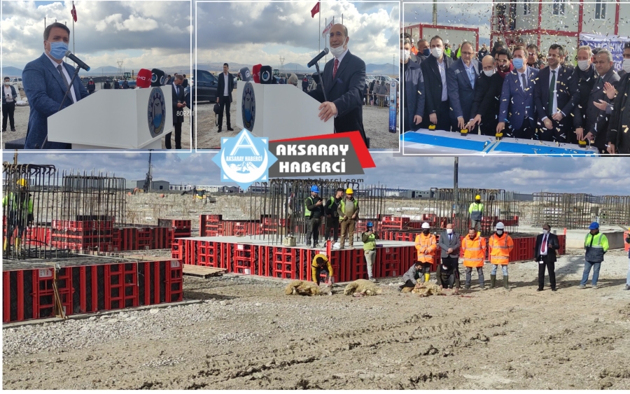 Aksaray'da 5 bin kişiyi istihdam edecek Lc Waikiki fabrikasının temeli atıldı