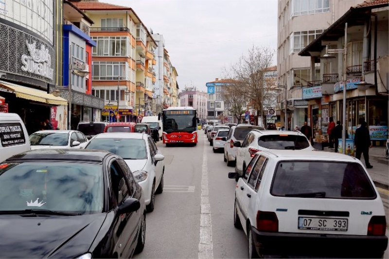 Aksaray'da araç sayısı hızla artıyor