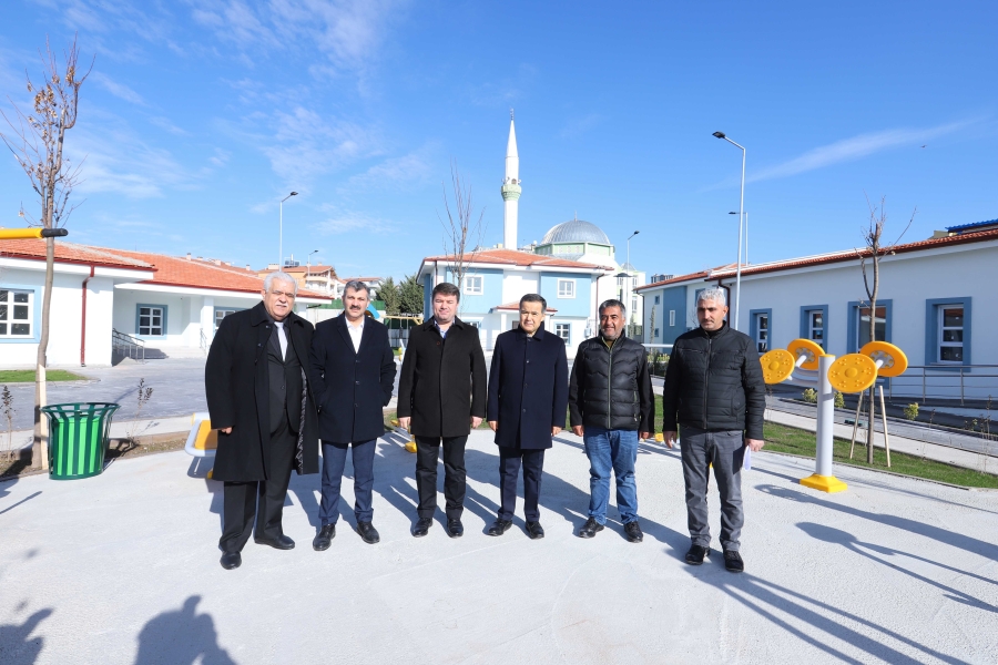YAPIMI TAMAMLANAN SEVGİ EVLERİ PROJESİNİ İNCELEDİLER