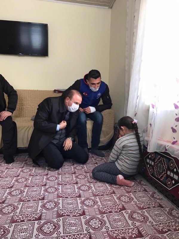 Özel çocuklara özel ziyaret