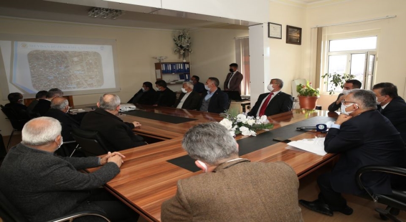 Kayseri Yeşilhisar'da yatırımlar görüşüldü