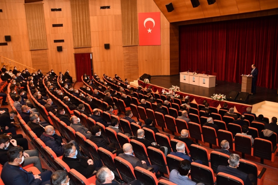 Din Görevlileri Covid 19 Bilgilendirme Toplantısında Bir Araya Geldi