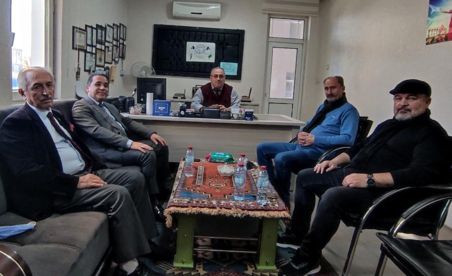 Sefer Alkan Gazetemiz Aksaray Haberci'yi Ziyaret Etti.