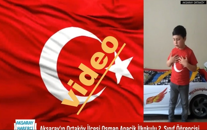 Aksaray NORA Dent Ağız ve Diş Sağlığı Polikliniği Personeli İstiklal Marşımızı Güzel Okudu