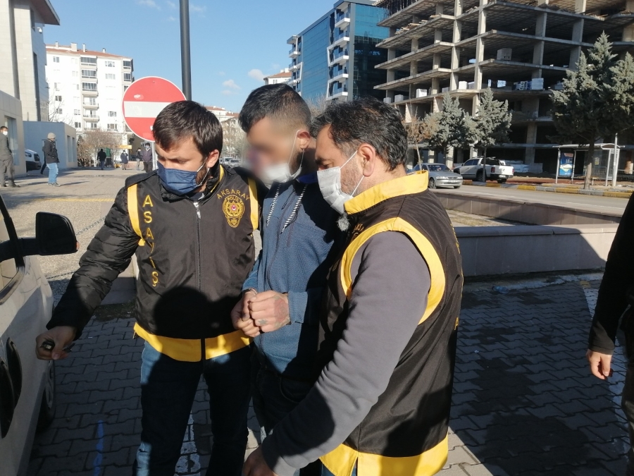Aksaray'da cezaevinden firar eden şahıs yakalandı
