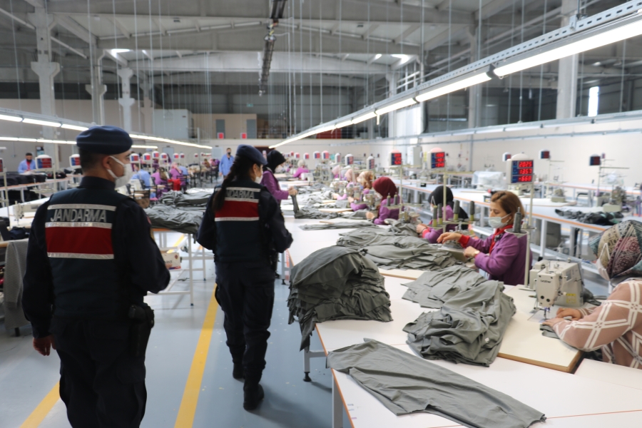 OSB'de faaliyet gösteren fabrikalarda kontrol ve denetim yapıldı