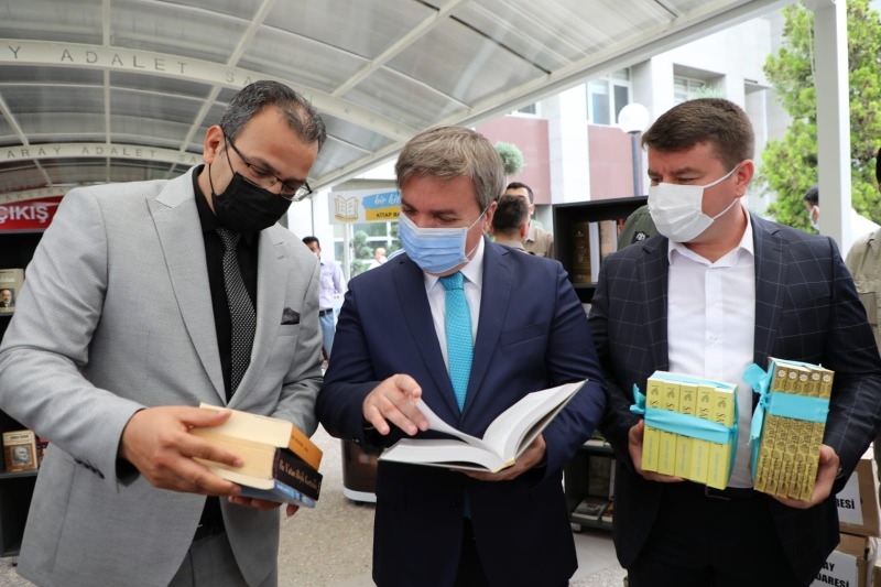 Aksaray Ceza İnfaz Kurumlarında oluşturulacak kütüphaneler için kitap bağışı kampanyası başlatıldı