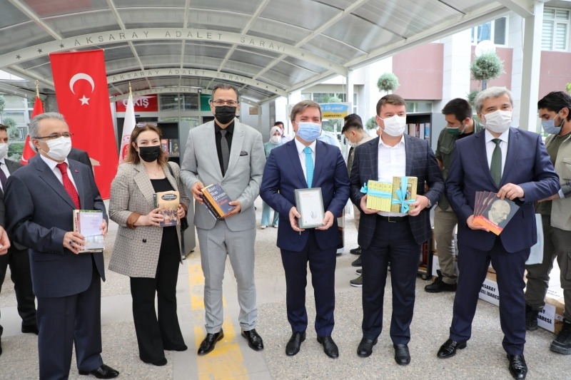 Aksaray Ceza İnfaz Kurumlarında oluşturulacak kütüphaneler için kitap bağışı kampanyası başlatıldı