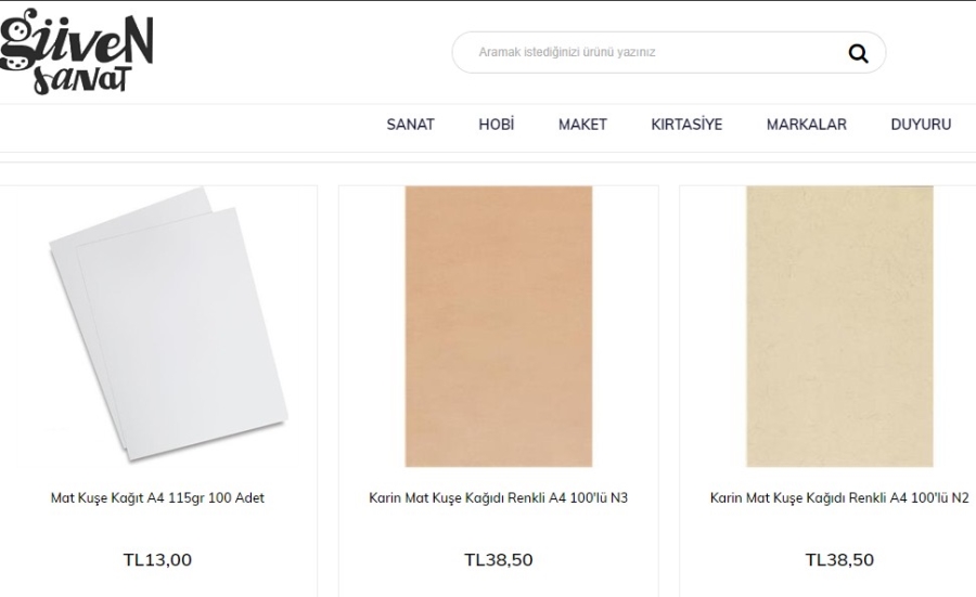 Kuşe Kağıt Kullanımı