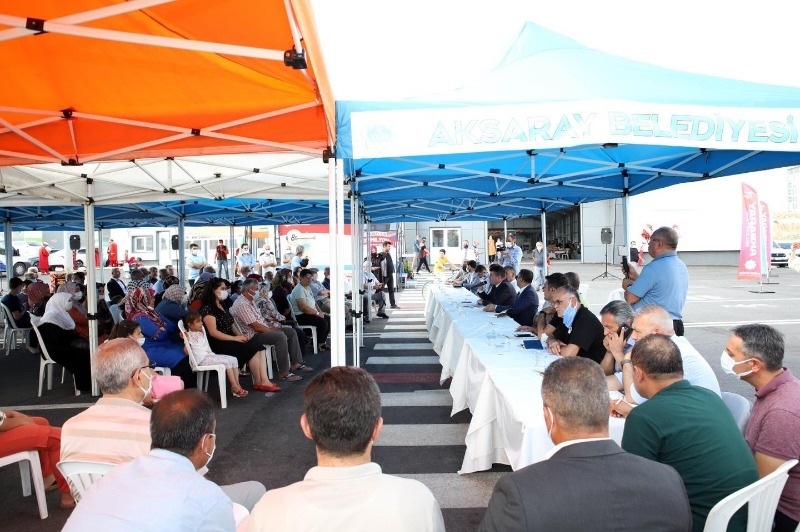KAPALI SEMT PAZARI VE ÇOK AMAÇLI SOSYAL TESİS HİZMETE AÇILDI