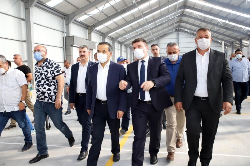 KAPALI SEMT PAZARI VE ÇOK AMAÇLI SOSYAL TESİS HİZMETE AÇILDI