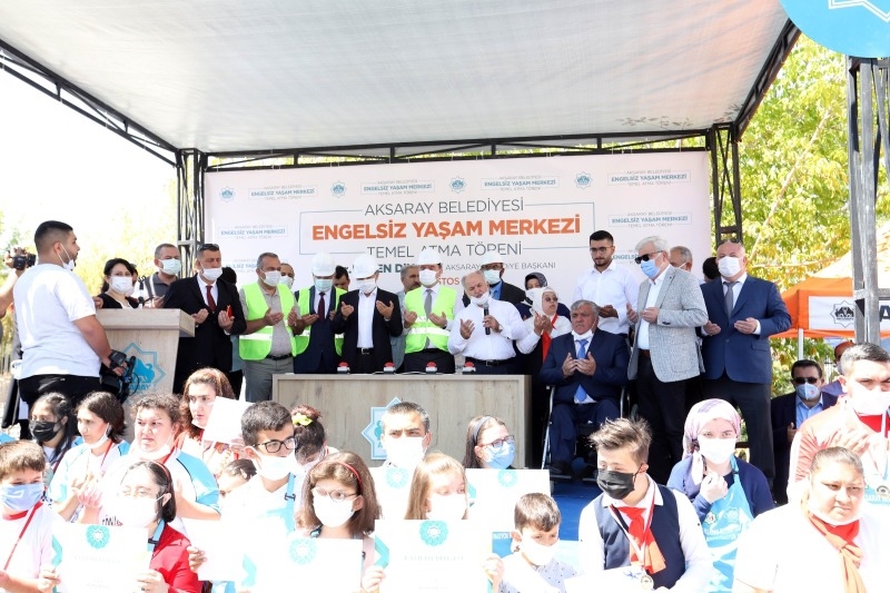 Bölgenin ve Şehrin İlk Engelsiz Yaşam Merkezinin Temeli Atıldı