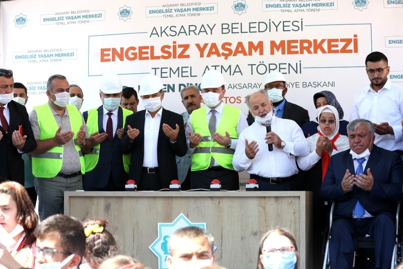 Bölgenin ve Şehrin İlk Engelsiz Yaşam Merkezinin Temeli Atıldı