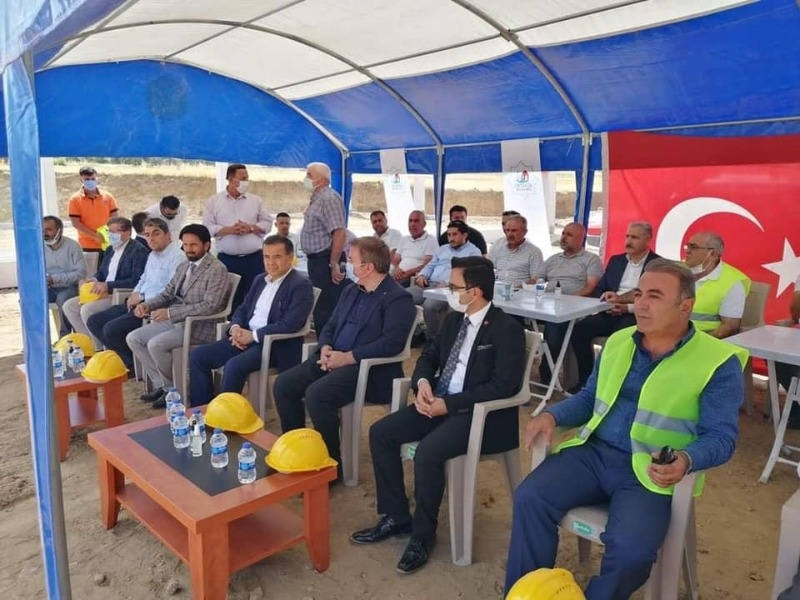 Ortaköy'e Hayvan Pazarı, Soğuk Hava Deposu ve Kesim Hane Temeli Atıldı