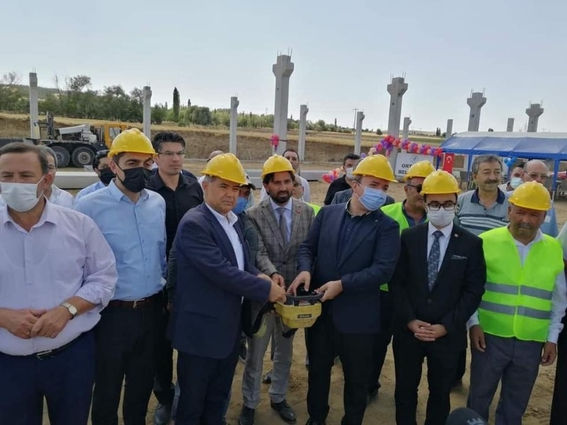 Ortaköy'e Hayvan Pazarı, Soğuk Hava Deposu ve Kesim Hane Temeli Atıldı