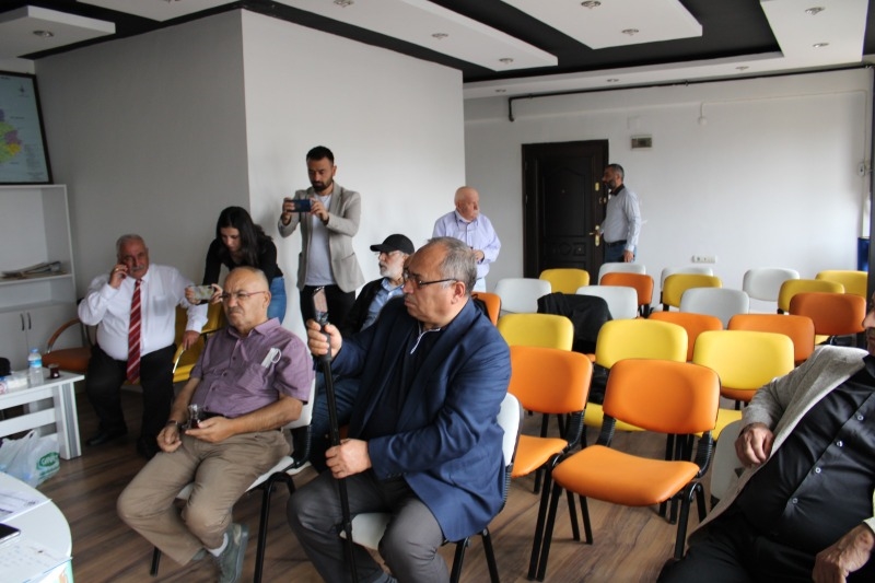 AK Parti İl başkanı Hüseyin Altınsoy basın buluşmasının konuğu oldu
