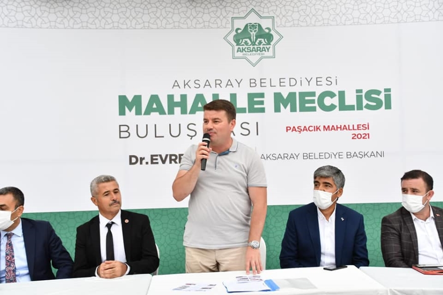 BAŞKAN DİNÇER, PAŞACIK MAHALLESİNDE DÜZENLENEN MAHALLE MECLİS TOPLANTISINDA VATANDAŞLARLA BİR ARAYA GELDİ