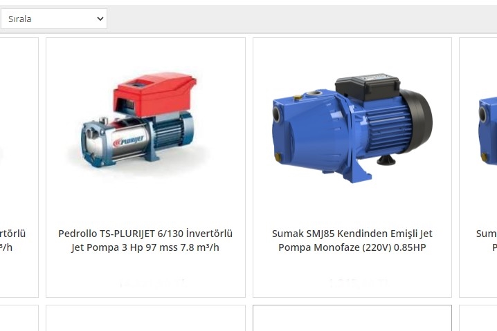 Hidrofor Pompalarında Kalite