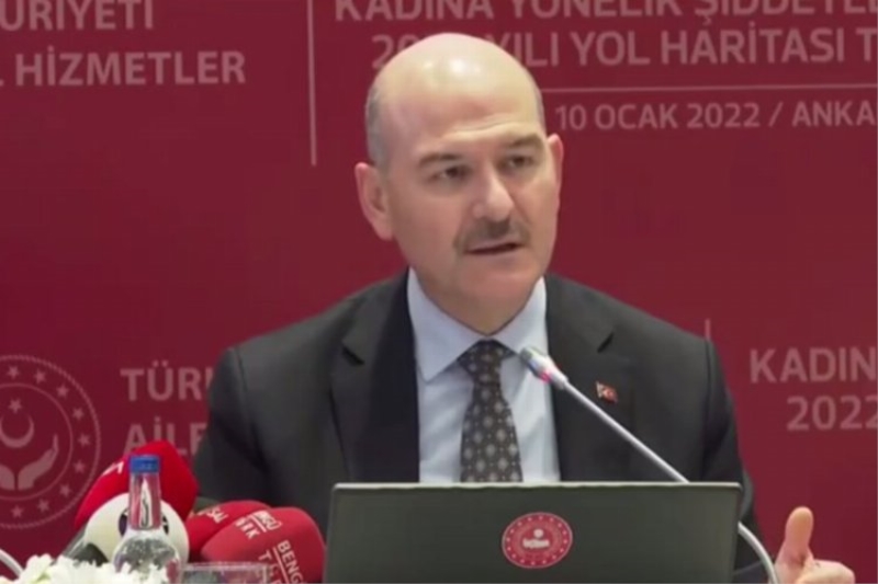 Bakan Soylu: "Hedefimiz erkekler"