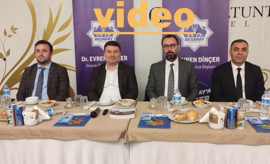 AKSARAY GİRİŞİMCİ MUHTARLAR DERNEĞİ BASIN İLE BİR ARAYA GELDİ