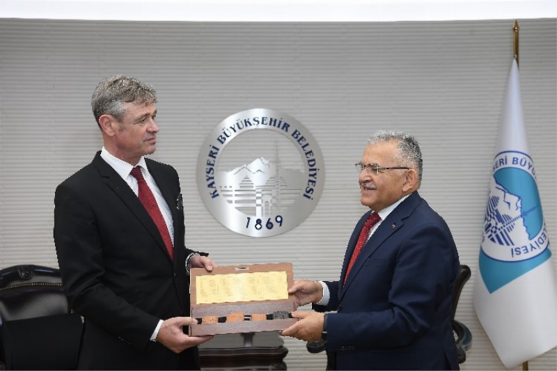İsviçre Büyükelçisi Ruch, Kayseri'yi ziyaret etti