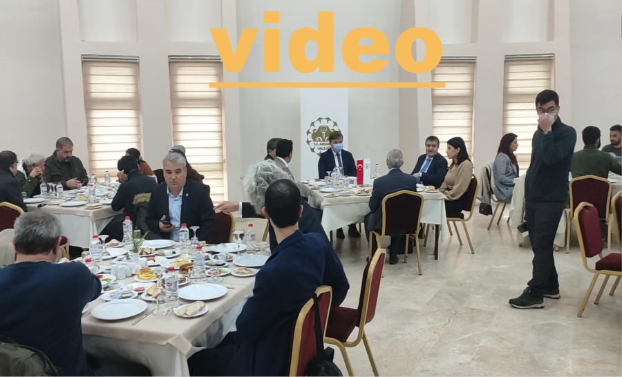 Aksaray Belediye Başkanı Dr Evren Dinçer 10 Ocak Gazeteciler Gününde Gazeteciler İle Bir Araya Geldi 10.01.2022