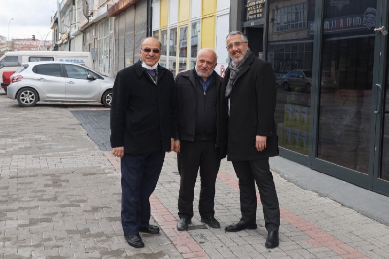 Mehmet Savran'dan esnaf ziyareti