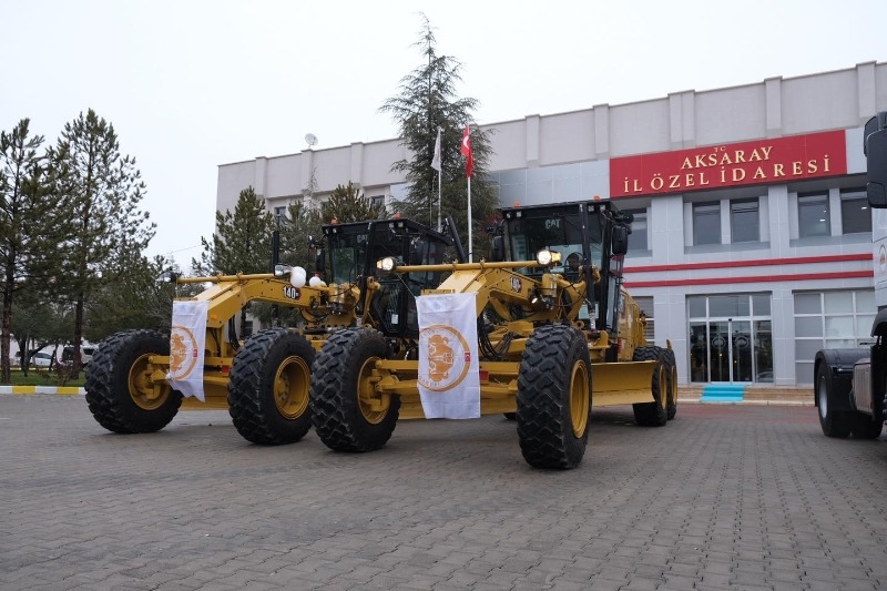 Aksaray İl Özel İdaresi Yeni Hizmet Araçlarını Teslim Aldı