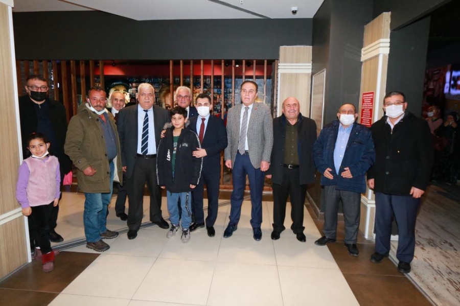 Aksaray'ın Şehit Aileleri İyi ki Varsın Eren Filmini İzledi