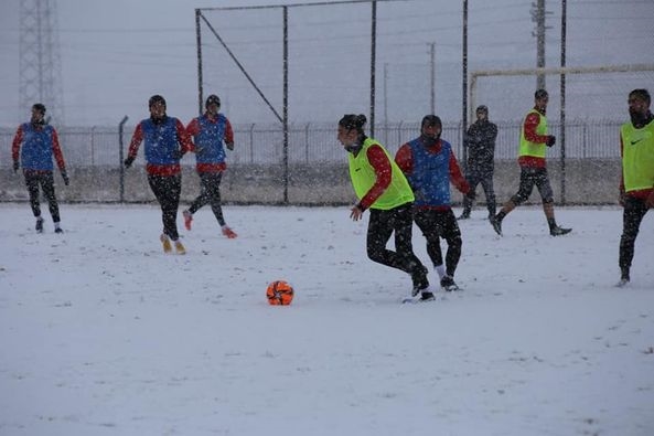Aksarayspor Orduspor hazırlıklarını sürdürüyor