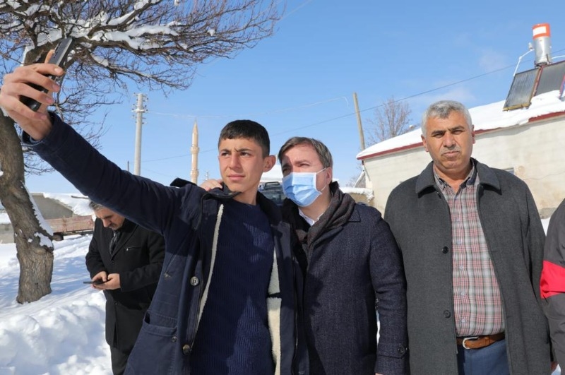 Vali Hamza Aydoğdu köy yollarında incelemelerde bulundu