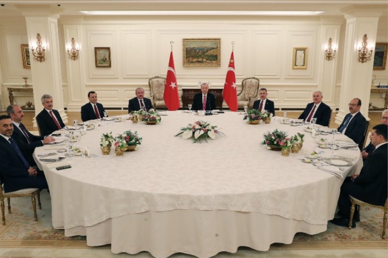 Çankaya'da 'Adalet' ile öğle yemeği