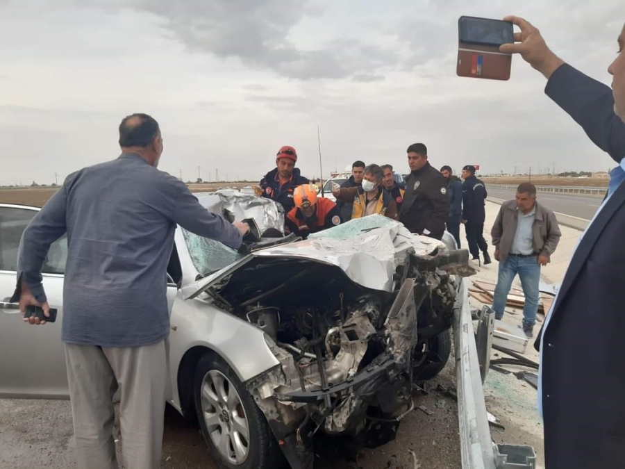 Aksaray'da meydana gelen trafik kazasında bir kişi ağır yaralandı