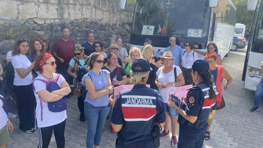 jandarmadan Ihlara Vadisi’nde KADES eğitimi