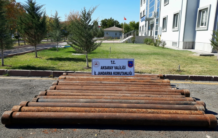 Aksaray'da Tarladan Hırsızlık Yapan 2 Şahıs Yakalandı