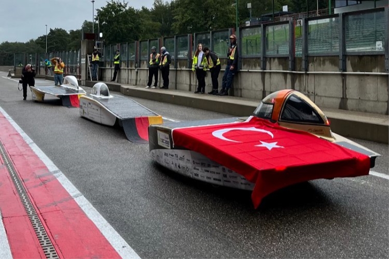 İTÜ Belçika'da Güneş'i gördü