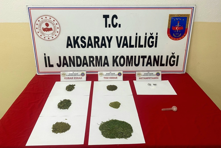 Aksaray'da Uyuşturucu ve Uyarıcı Madde İmal ve Ticareti Yapan 3 Kişi Yakalandı