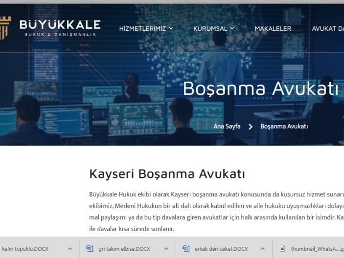 Kayseri Boşanma Avukatı