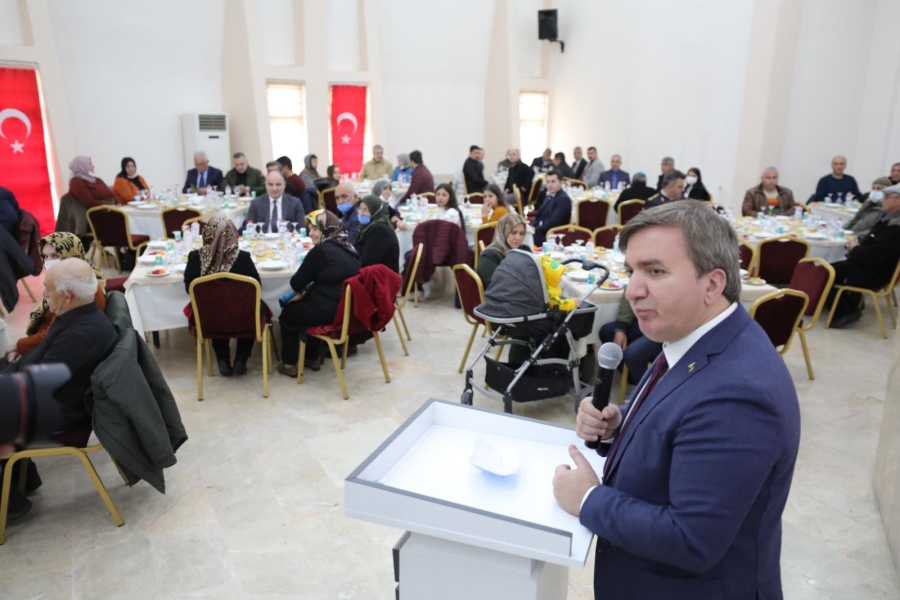 Şehit ve Gaziler onuruna yemek programı düzenlendi