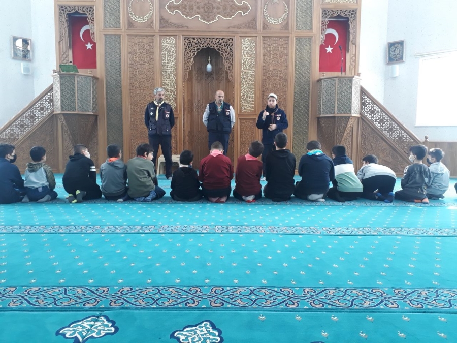 AKÇED İZCİLERİ HAFTALIK FAALİYETLERİNE DEVAM EDİYOR