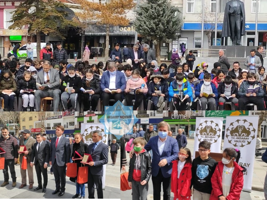 Aksaray'da da 58.Kütüphane haftası etkinlikleri başladı