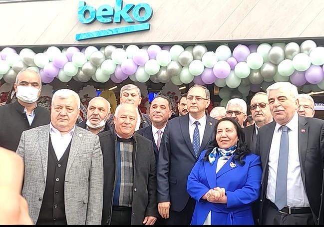 Hatice Şahin Eroğlu'nun Sahibi Olduğu Beko Bayisi Dualarla Hizmete Açıldı