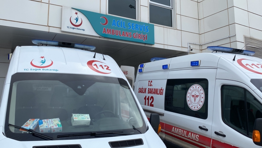 Aksaray''da Meydana Gelen Kazada 2 Kişi Yaralandı