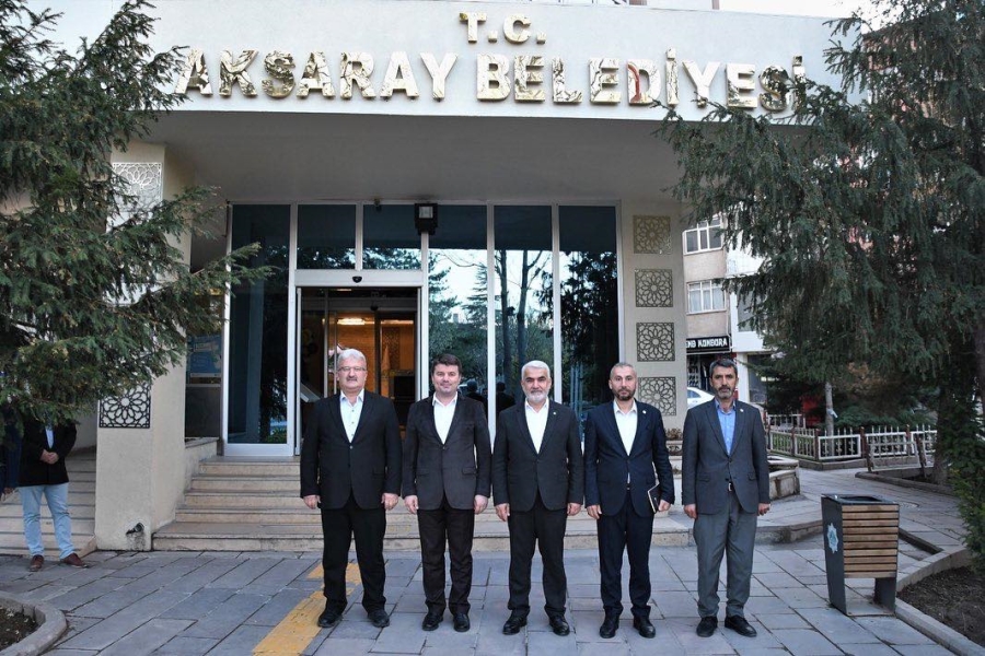 Hüda Par Genel Başkanı Zekeriya Yapıcıoğlundan Başkan Dinçer'e Ziyaret