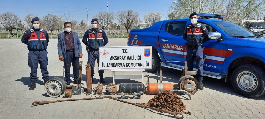 Konya'da Çaldılar Aksaray'da Yakalandılar