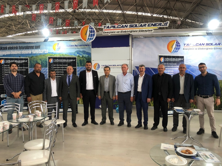 AK PARTİ HEYETİ TARIM FUARINI ZİYARET ETTİ