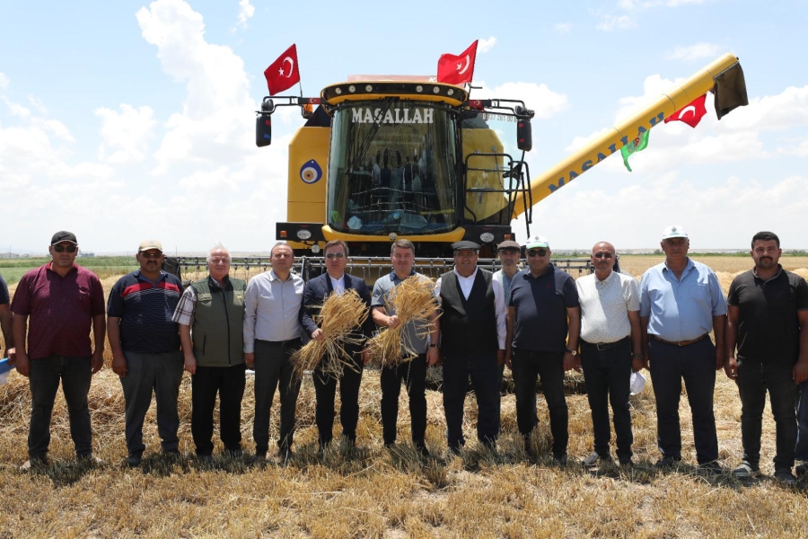 Aksaray’da arpa hasadı başladı