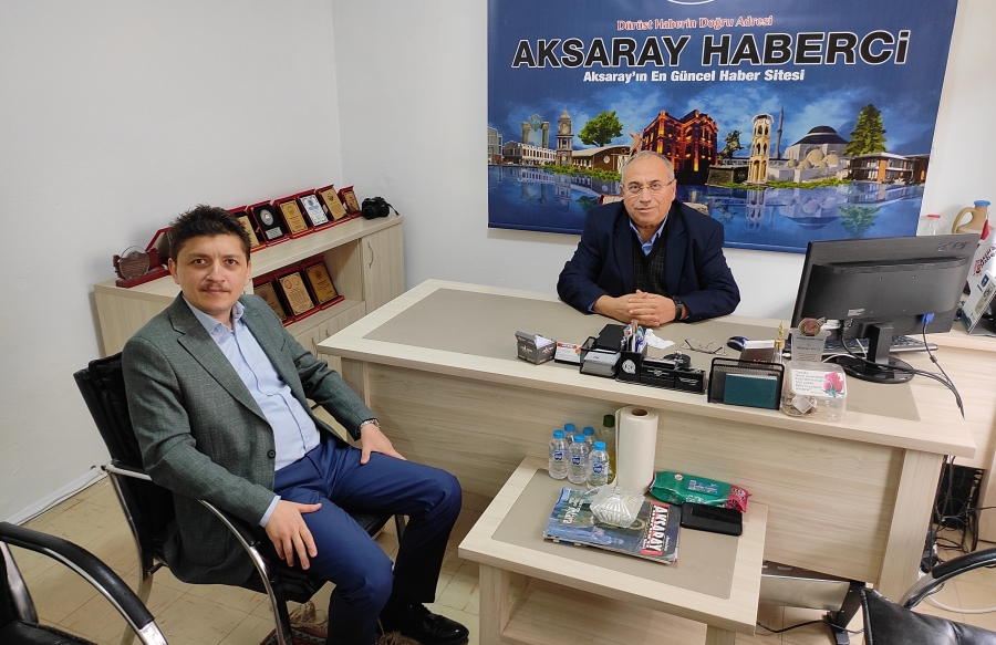 Cihangir Fikri Saatçioğlu Gazetemizi Ziyaret Etti